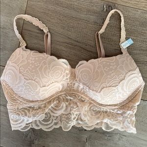 NWT PINK Lace Bralette